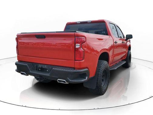 Red Hot 2022 Chevrolet Silverado 1500 Limited Custom Trail Boss