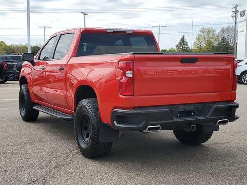 Red Hot 2022 Chevrolet Silverado 1500 Limited Custom Trail Boss
