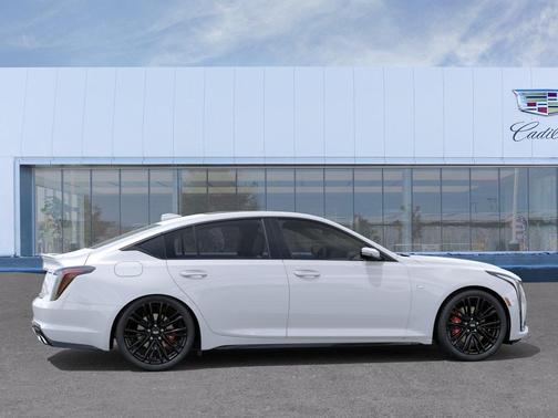 Vibrant White Tricoat 2026 Cadillac CT5 Sport