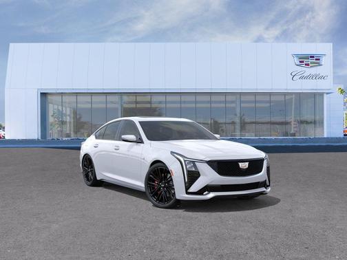 Vibrant White Tricoat 2026 Cadillac CT5 Sport