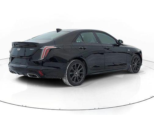 Black 2025 Cadillac CT4 Sport