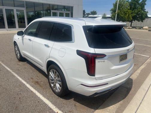 Crystal White Tricoat 2023 Cadillac XT6 Premium Luxury AWD