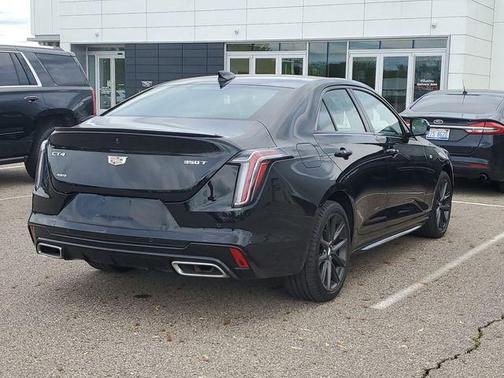Black 2025 Cadillac CT4 Sport