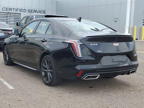 Black 2025 Cadillac CT4 Sport