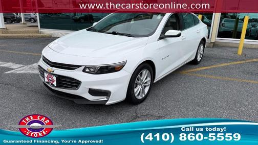 Summit White 2018 Chevrolet Malibu LT