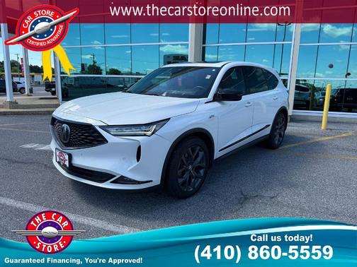 White 2023 Acura MDX A-Spec SUV
