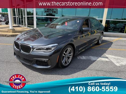 Gray Metallic 2016 BMW 750 i xDrive