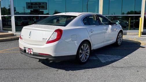 White Platinum Clearcoat Metallic 2014 Lincoln MKS EcoBoost