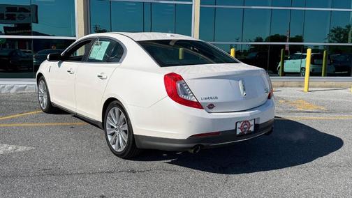 White Platinum Clearcoat Metallic 2014 Lincoln MKS EcoBoost