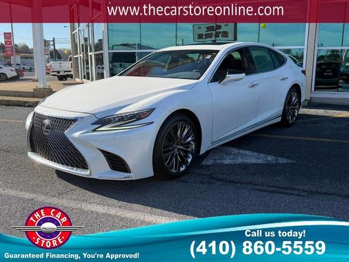 White Pearl 2020 Lexus LS 500 Base