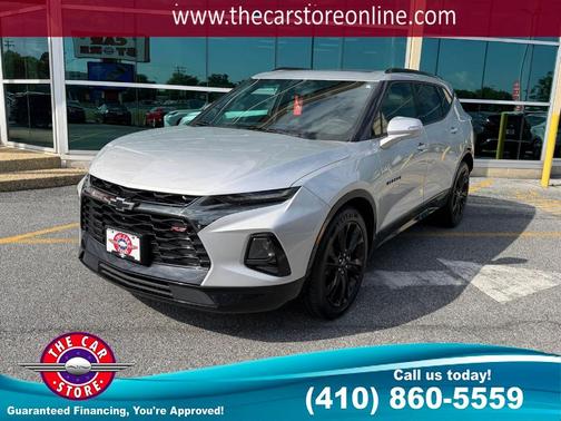 Silver Ice Metallic 2019 Chevrolet Blazer RS