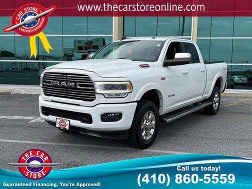 Bright White Clearcoat 2022 RAM 2500 Laramie