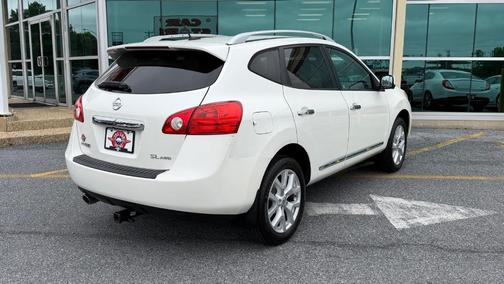 Pearl White 2013 Nissan Rogue SV w/SL Pkg
