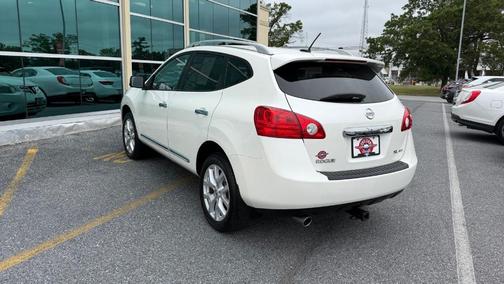 Pearl White 2013 Nissan Rogue SV w/SL Pkg