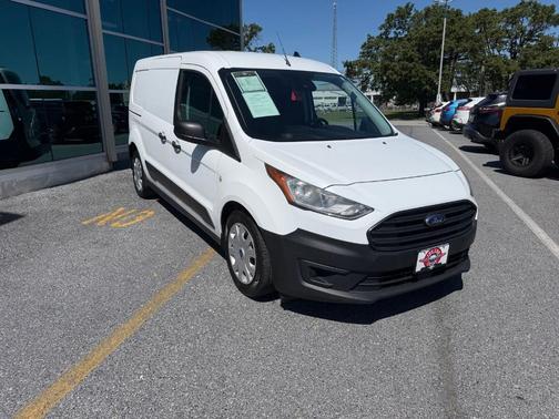 Frozen White 2019 Ford Transit Connect XL