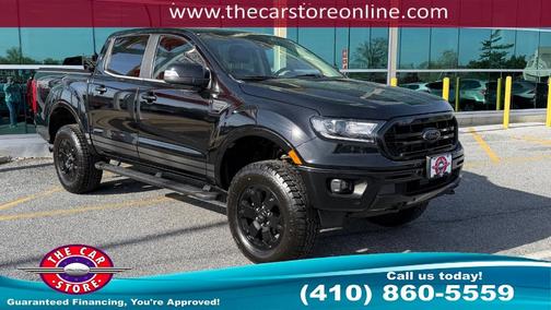 Shadow Black 2021 Ford Ranger Lariat
