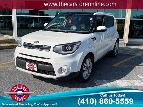 Clear White 2019 Kia Soul +