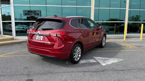 Chili Red Metallic 2019 Buick Envision Essence