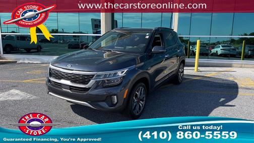 Gravity Gray 2021 Kia Seltos SX