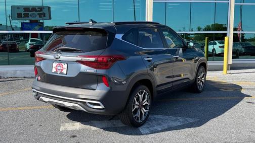 Gravity Gray 2021 Kia Seltos SX