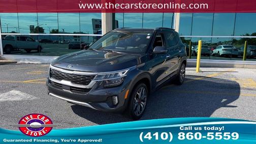 Gravity Gray 2021 Kia Seltos SX