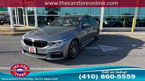 Bluestone Metallic 2018 BMW 540 i xDrive