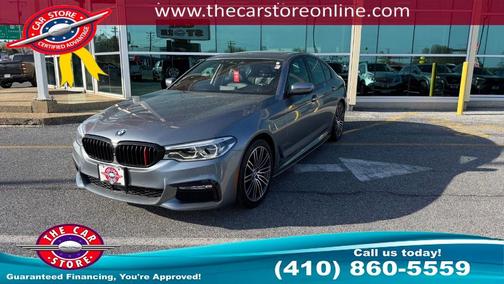 Bluestone Metallic 2018 BMW 540 i xDrive