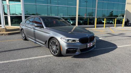 Bluestone Metallic 2018 BMW 540 i xDrive