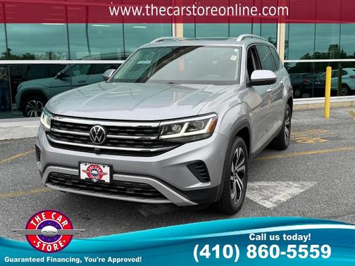 Pyrite Silver Metallic 2021 Volkswagen Atlas 2.0T SEL Premium