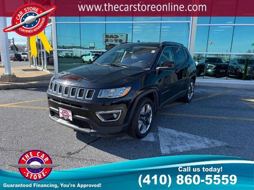 Diamond Black 2019 Jeep Compass Limited