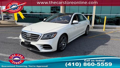White 2018 Mercedes-Benz S-Class S 560 4MATIC
