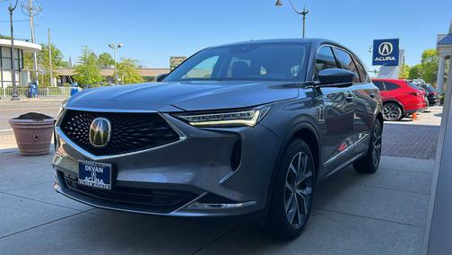 Liquid Carbon Metallic 2023 Acura MDX