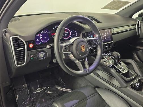 Black 2023 Porsche Cayenne Platinum Edition