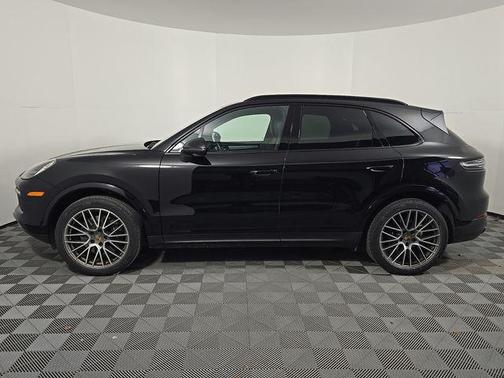 Black 2023 Porsche Cayenne Platinum Edition
