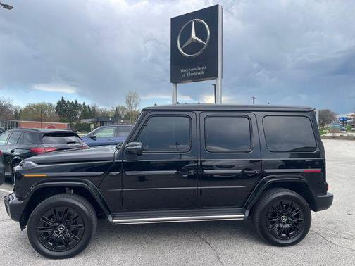 Obsidian Black Metallic 2025 Mercedes-Benz G-Class G 580
