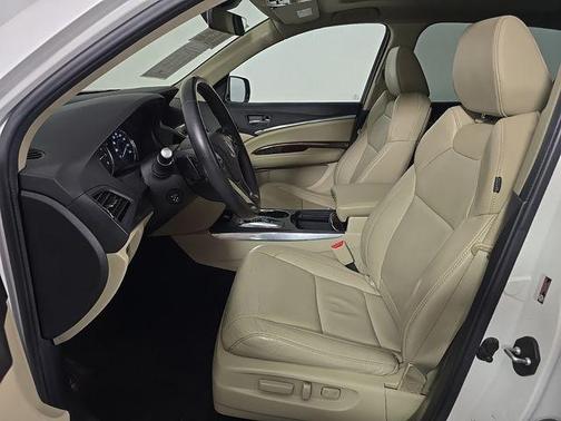 White Diamond Pearl 2017 Acura MDX 3.5L w/Technology Package