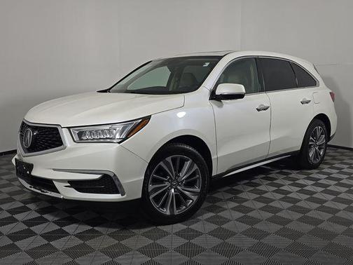 White Diamond Pearl 2017 Acura MDX 3.5L w/Technology Package