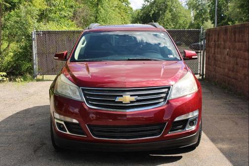 Siren Red Tintcoat 2015 Chevrolet Traverse 1LT