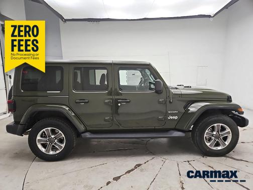 Green 2022 Jeep Wrangler Unlimited Sahara