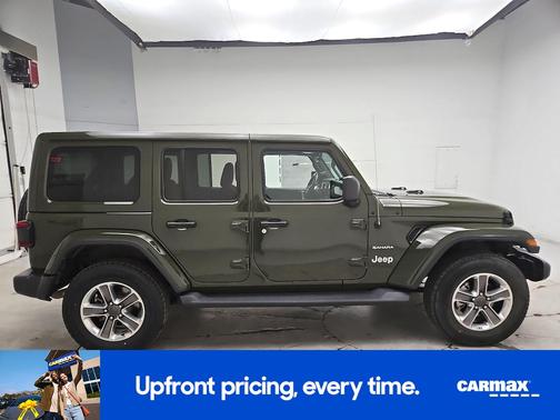 Green 2022 Jeep Wrangler Unlimited Sahara