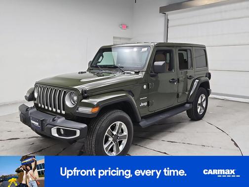 Green 2022 Jeep Wrangler Unlimited Sahara
