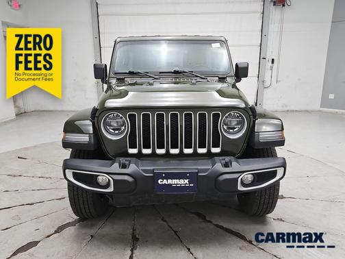 Green 2022 Jeep Wrangler Unlimited Sahara