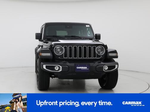 Black 2025 Jeep Wrangler 4xe Sahara