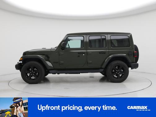 Green 2023 Jeep Wrangler Unlimited Sahara Altitude