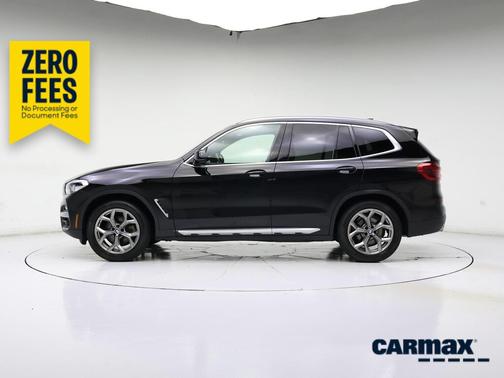 Black 2021 BMW X3 XDrive30i