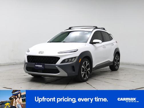 White 2022 Hyundai KONA Limited