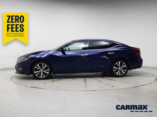 Blue 2016 Nissan Maxima Platinum