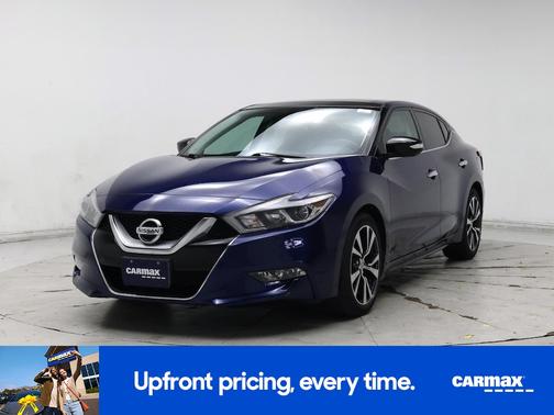 Blue 2016 Nissan Maxima Platinum