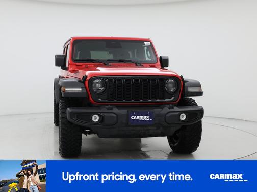 Red 2025 Jeep Wrangler Willy's