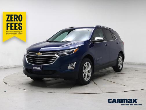 Blue 2021 Chevrolet Equinox Premier